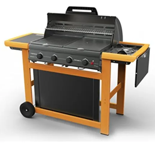 BARBECUE A GAS 21 KW CAMPINGAZ ADELAIDE 4 WOODY DLX CLASSIC L DE LUXE EXTRA