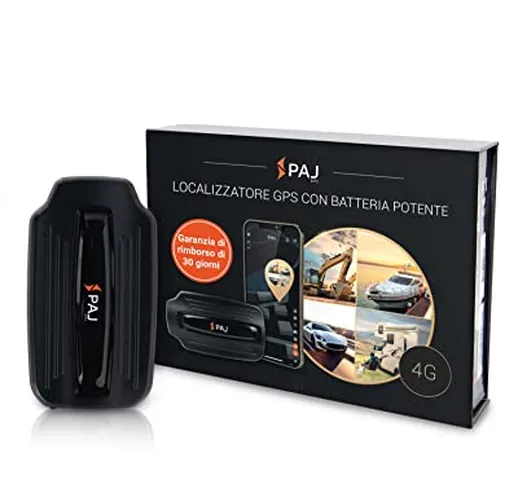 PAJ GPS Power Finder- Localizzatore GPS per auto, moto, camion e camper con calamita - Ant...