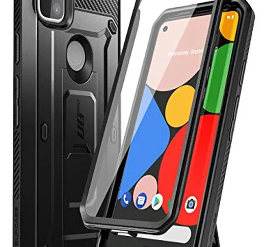 SUPCASE - Custodia a fondina per Google Pixel 4A (versione 2020), con protezione schermo i...