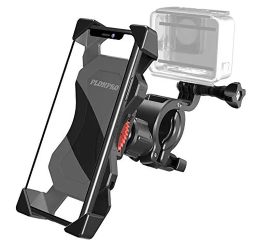 Supporto per manubrio per moto da bici Supporto per manubrio per moto con fotocamera GOPRO...