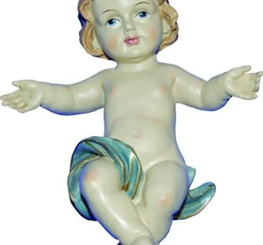 Statua, Gesù Bambino, Altezza 40cm, Handbemalen