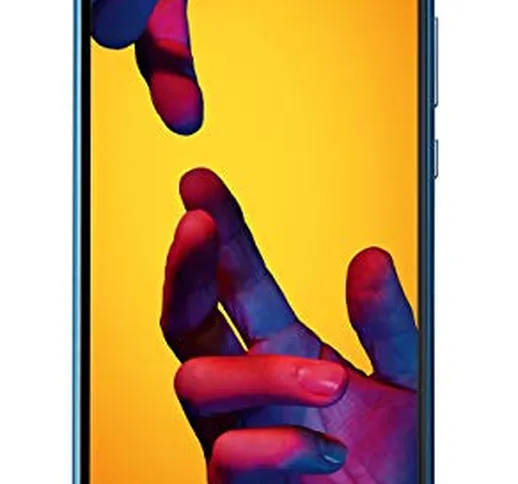 Huawei P20 Lite Single SIM 4G 64GB Black, Blue - Smartphones (14.8 cm (5.84"), 64 GB, 16 M...