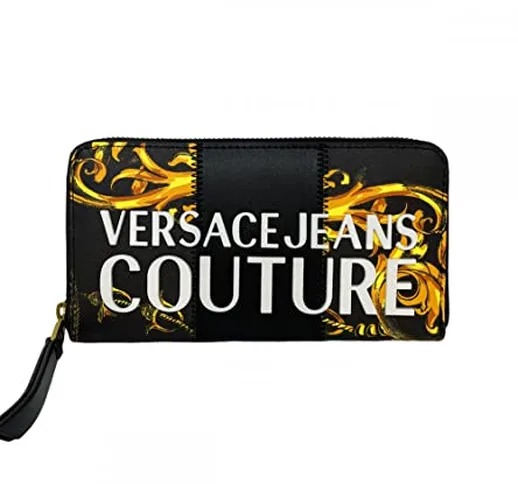 Versace Jeans Couture Portafoglio zip around con stampa baroque 71VA5P41