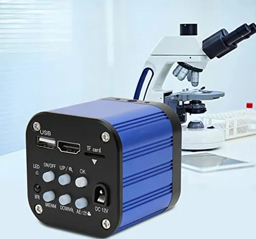 Microscopio Digitale Industriale USB 4K, Fotocamera Digitale per Microscopio Elettrico, Do...