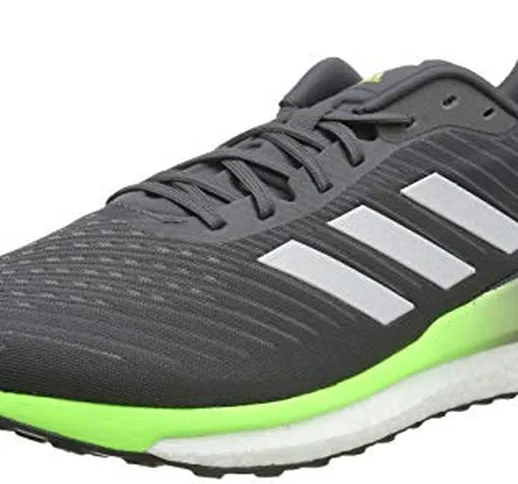 adidas Solar Drive 19 M, Scarpe da Ginnastica Uomo, Gricin/Plamet/Versen, 43 1/3 EU