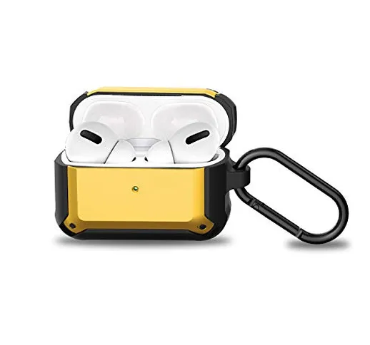 Alfheim Custodia per AirPods Pro, TPU zincato Impermeabile Pelli protettive per cuffie, LE...