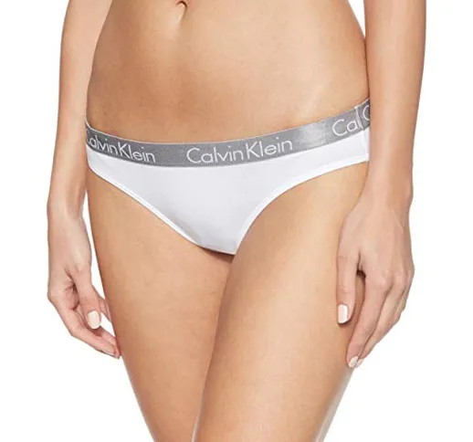 Calvin Klein underwear - RADIANT COTTON - BIKINI, Intimo da donna, bianco (white 100), M