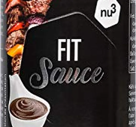 nu3 Salsa a Basso Contenuto di Carboidrati 265 ml - Smart Low Carb BBQ Alternativa SANA al...