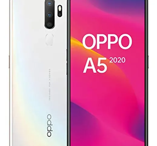 OPPO A5 2020 Smartphone 3GB+64GB Dazzling White