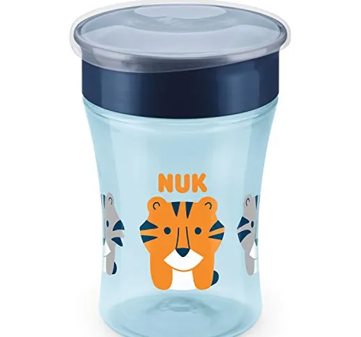 NUK Magic Cup bicchiere antigoccia | Bordo anti-rovesciamento a 360° | 8+ mesi | Senza BPA...