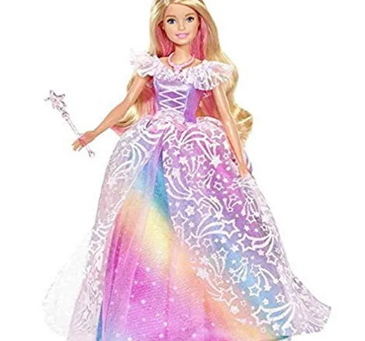 Barbie Dreamtopia Principessa Gran Galà, Bambola con Accessori, Giocattolo per Bambini 3+...