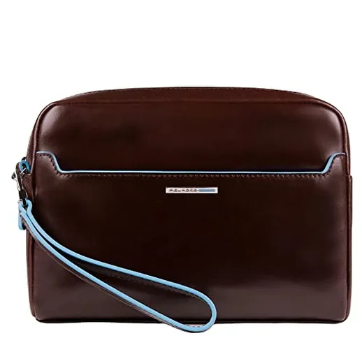 PIQUADRO Accessori Pochette Da Polso Porta Ipad Mini Blue Square Mogano