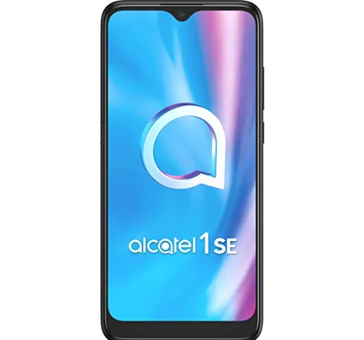 Alcatel 1SE - Smartphone 4G Dual Sim, Display 6.22” HD+, 64GB, 6GB RAM, Tripla Camera, And...