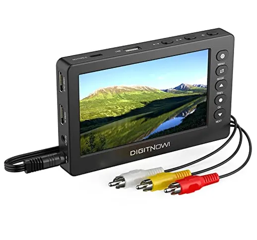 Video Grabber Acquisizione Video, HD 1080P 60FPS USB 2.0 a digitale da video con schermo O...
