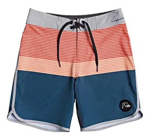 Quiksilver Highline Tijuana 16" EQBBS03449 - Pantaloncini da ragazzo Bleu - Majolica Blue...