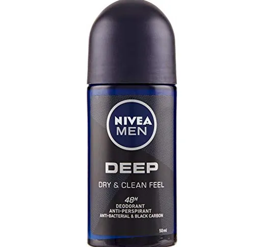 Nivea Men Deodorante, 50ml, Blu