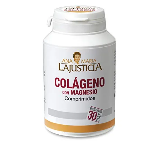 ANA MARIA LAJUSTIZIA - Colágeno con magnezio,156 g, 180 compresse