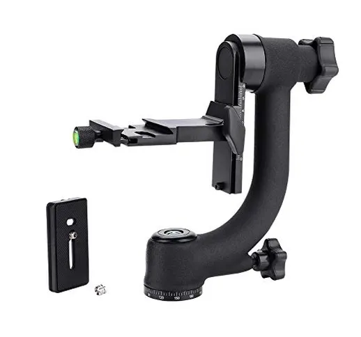 Longzhuo Gimbal con Testa a Sfera per treppiede, Supporto per Testa a Sfera con treppiede...