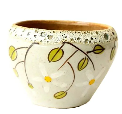 Outflower ceramica piccolo vaso per piante succulente vaso cactus vaso da fiori d-style, C...