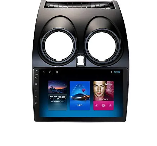 Autoradio Stereo con touch screen da 9 pollici Adatto per Nissan Qashqai (2006-2013), sist...