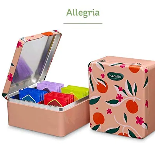 NEAVITA Cofanetto Fruit Euphoria Arancia 20 filtri bio assortiti