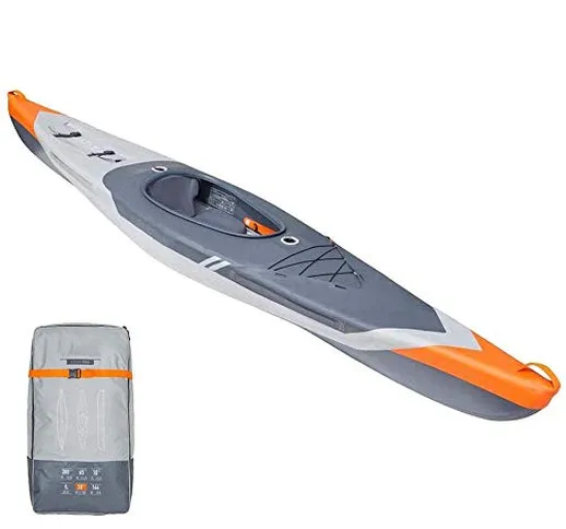 MUBAY Kayak, 1 Persona Kayak Gonfiabile Set con Alluminio Paddle e ad Alto rendimento Pomp...