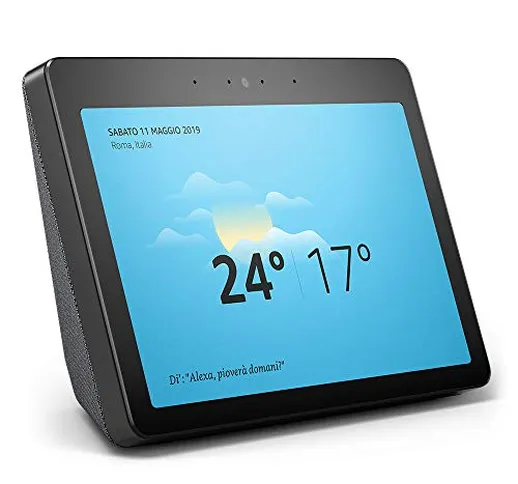 Echo Show (2ª generazione) – Resta sempre in contatto con l'aiuto di Alexa – Nero