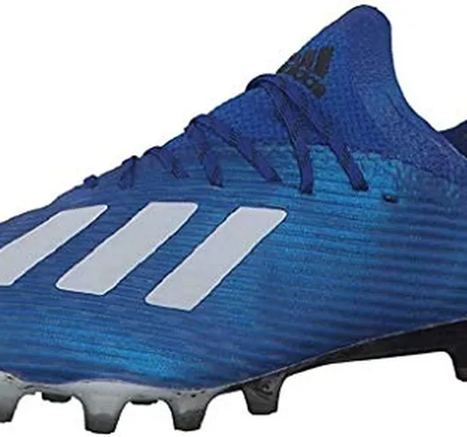 adidas X 19.1 Artificial Ground, Scarpe da Football Uomo, Royblu Ftwwht Cblack, 42 2/3 EU