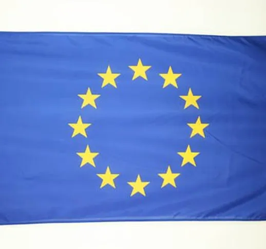 AZ FLAG Bandiera Europa 90x60cm - Gran Bandiera Unione Europea – UE 60 x 90 cm Poliestere...