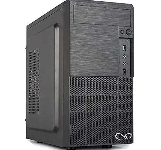 CeO-Tech Alpha V4 PC Fisso - CPU AMD Athlon 3000G 3.50GHz 4MB | RAM 16GB DDR4 | SSD 500GB...