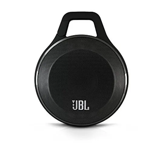 JBL Clip Sistema Audio Portatile con Wi-Fi, Bluetooth, Nero/Antracite