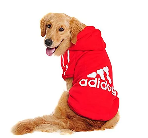 TVMALL Big Dog Felpa con Cappuccio Inverno Caldo Cappotti Pet Maglione Abbigliamento per l...