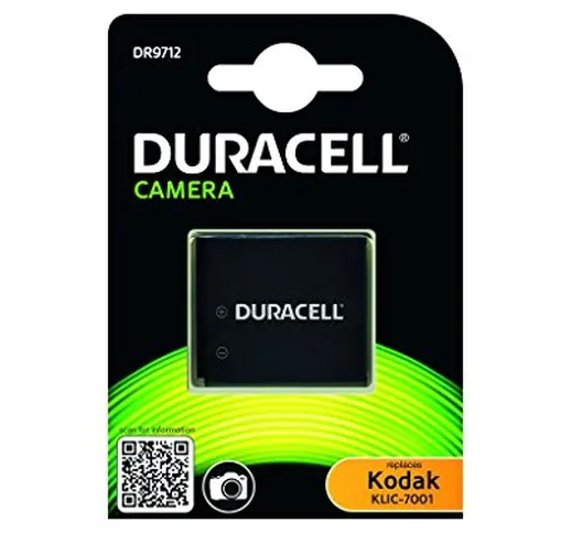 Duracell DR9712 Batteria per fotocamera/videocamera Ioni di Litio 700 mAh