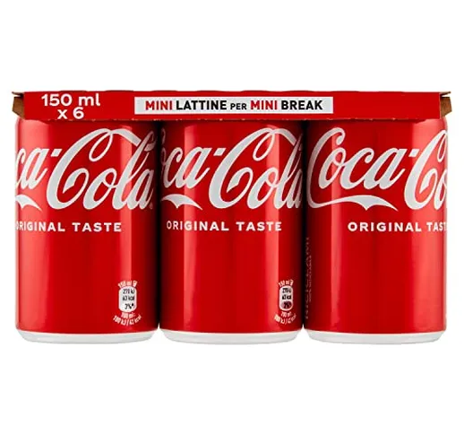 Coca-Cola Original Taste - Confezione da 6 x 150 ml
