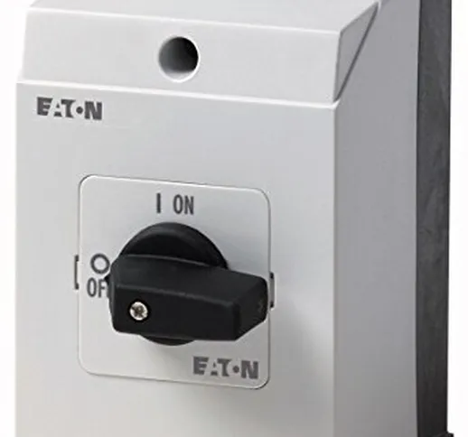 Eaton T0-2-1/I1 Toggle switch 3P Nero, Grigio interruttore elettrico