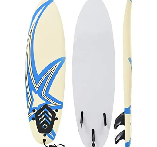 vidaXL Tavola da Surf Star Adulti Bambini SUP Paddle Board Sport Acquatico
