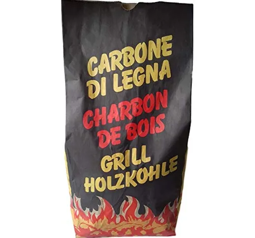 Carbonella di Faggio da 3 Kg - Compatibile con Barbecue Lotus Grill