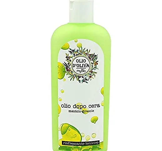 Olio D'Oliva, Olio Rinfrescante Dopo Cera, Mentolo- girasole, 250 ml