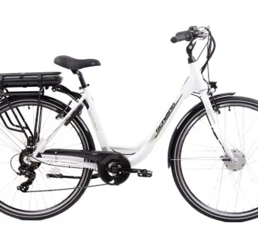 F.lli Schiano E- Moon 28'' Bicicletta Elettrica da Città, Bici Elettrica con Pedalata Assi...