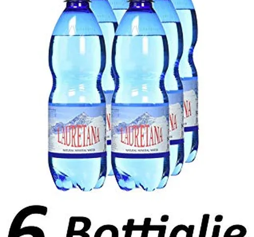 ACQUA LAURETANA NATURALE 500 ml. PET (Promozione Sales & Service) Pack A