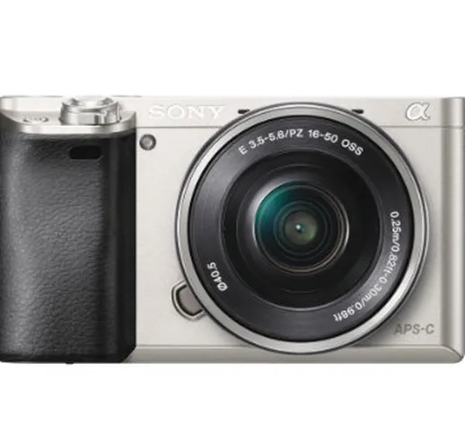 Sony Alpha 6000L - Kit Fotocamera Digitale Mirrorless con Obiettivo Intercambiabile Selp 1...