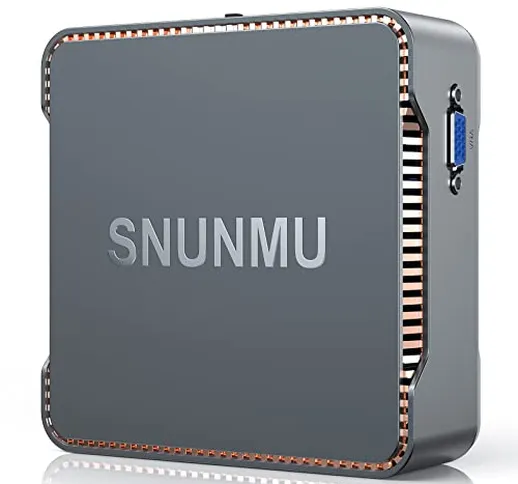 Mini PC,8 GB RAM 256 GB ROM Intel Celeron J4125, SNUNMU Windows 10 Pro Mini computer deskt...