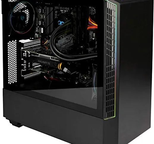 DeepGaming Havak - PC gaming fisso A-RGB (Intel Core i9-9900K, 32GB RAM, 480GB SSD + 2TB H...