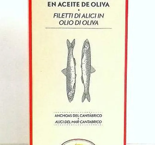 Filetti di Alici Mar Cantabrico in Olio di Oliva COSTA VASCA - 50g - [16 unitá]