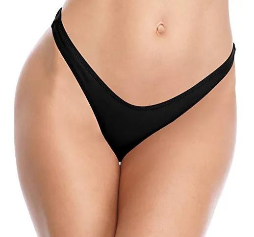 SHEKINI Donna Bikini Perizoma Nuoto Tronchi Brasiliano Sexy Thong Pantaloni Costumi da Bag...