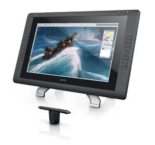 Wacom DTK-2200 Display Interattivo Full HD con Penna e Touch, Tavoletta Grafica, 2048 Live...
