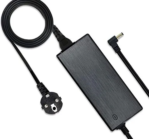 LEICKE Alimentatore 19V 6.32A 6.3A 120W Caricatore per Notebook PC Portatile Acer Aspire T...