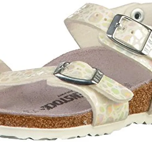 Birkenstock Taormina Sandalo Unisex e Junior White 26