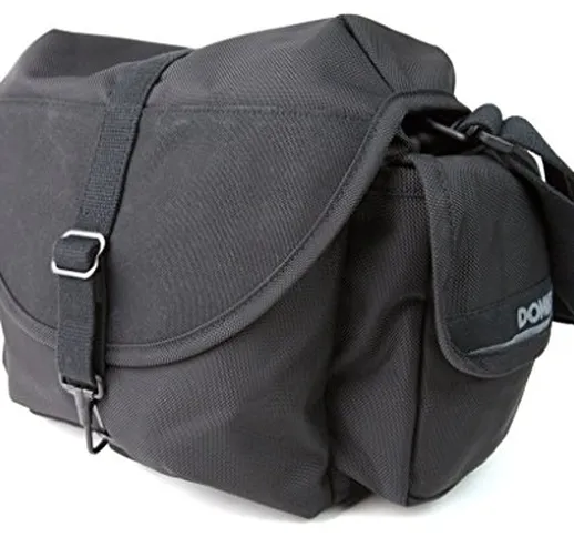 Domke F-3XB - Borsa in nylon balistico, colore: Nero