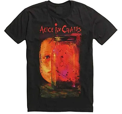 mouK Alice in Chain Jar of Flies T-Shirt New & Front & Back Design.JPG S Black